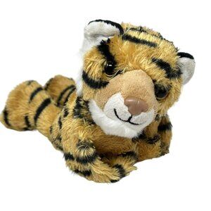 Wild Republic Monkey Island Tiger Plush Hugger Wrist Wrap 7 Inch